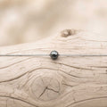 Collana con sfera in pietra naturale