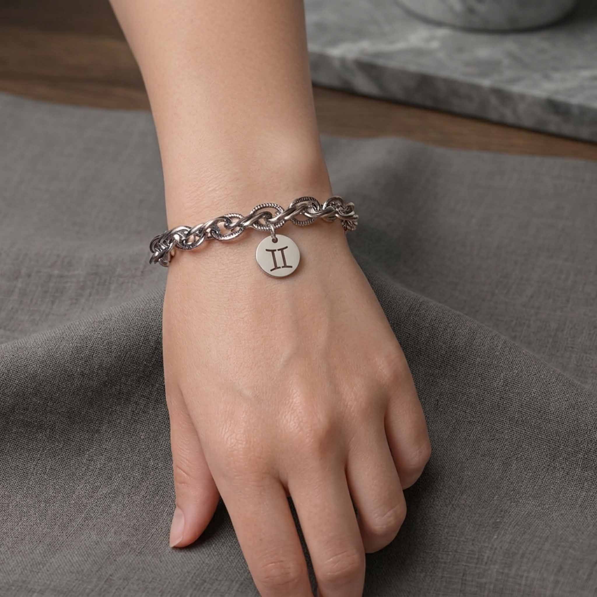 Bracciale Zodiaco: Segno Gemelli