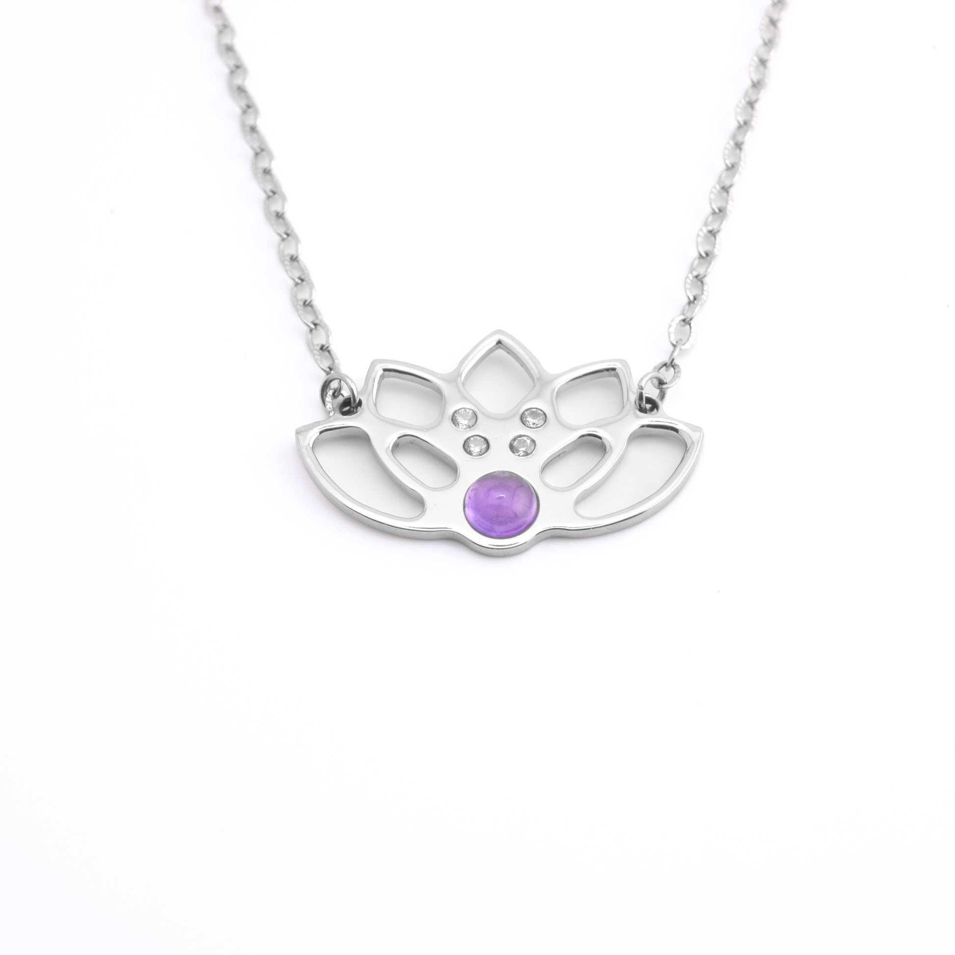 Loto aura con zirconia