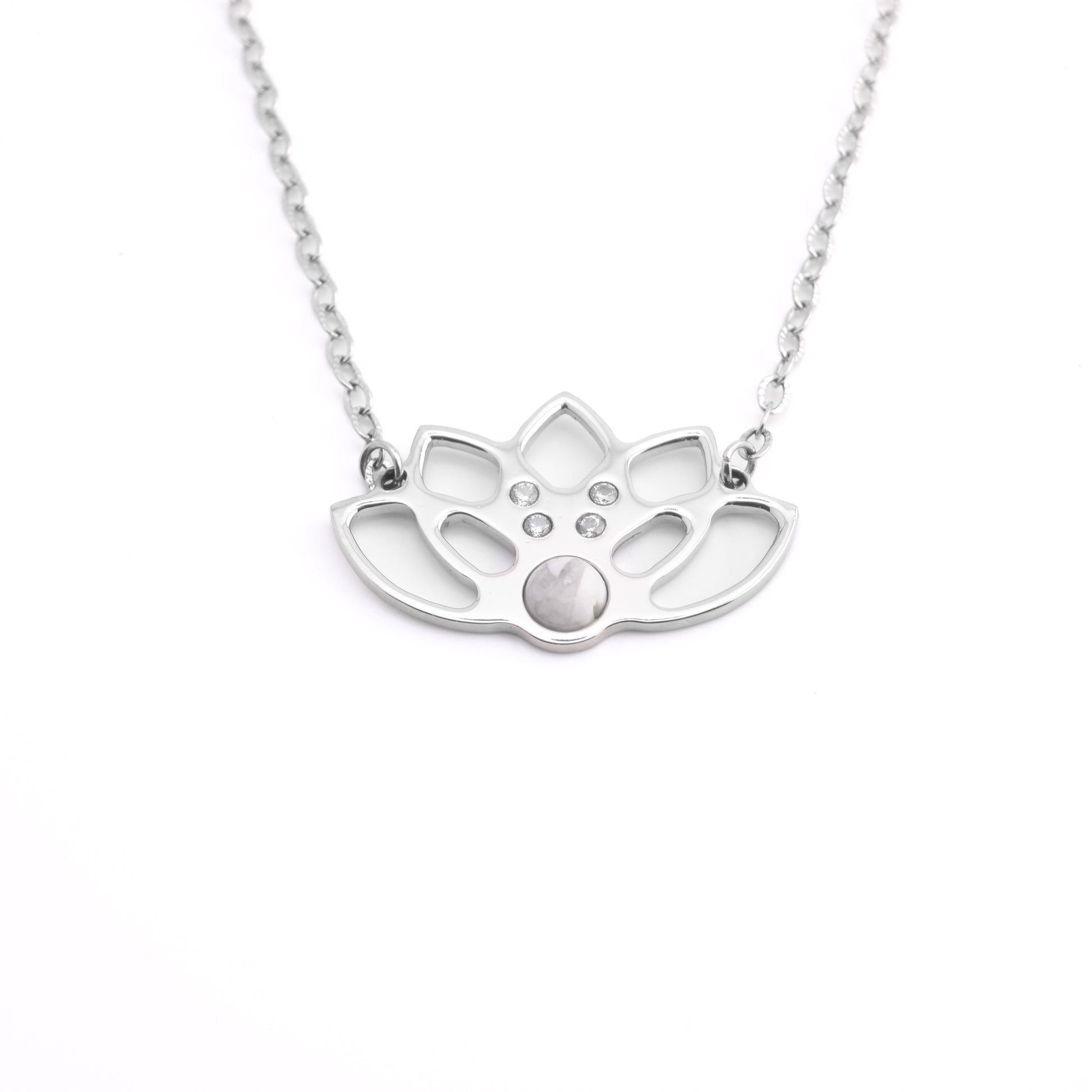 Loto aura con zirconia