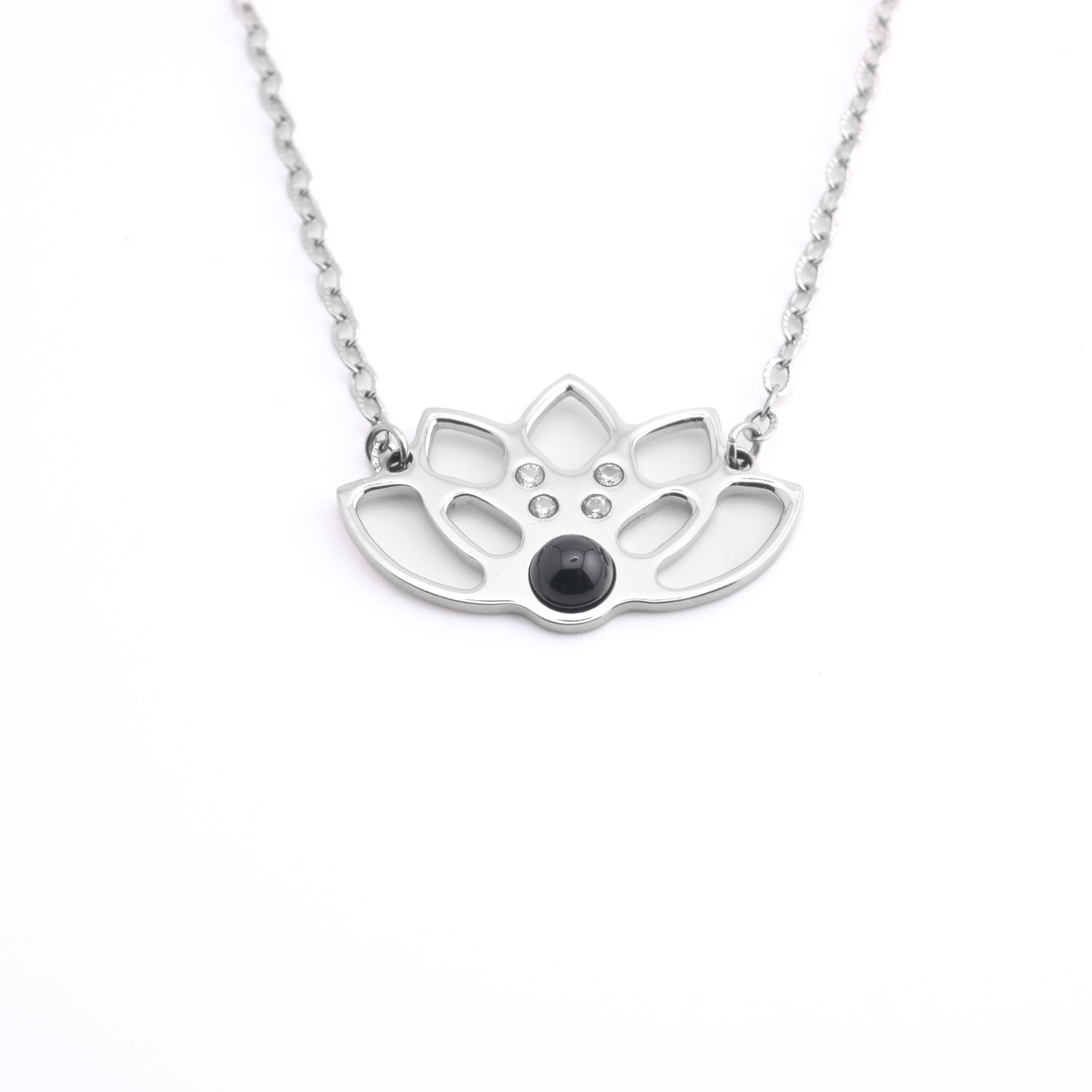 Loto aura con zirconia
