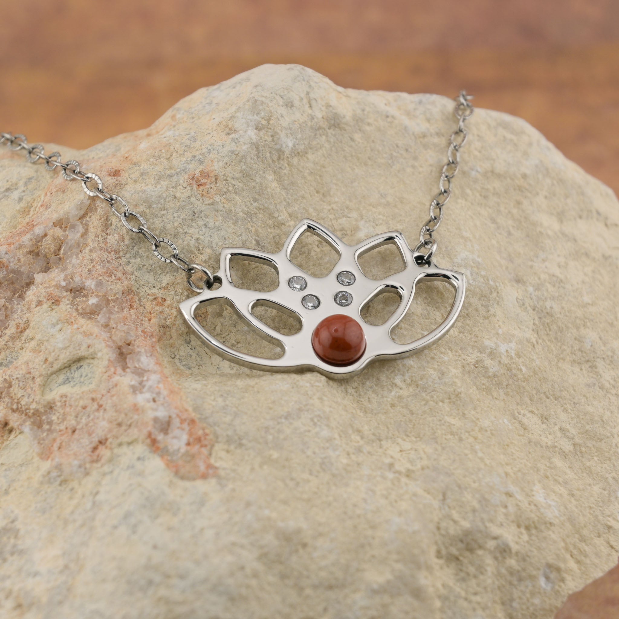 Loto aura con zirconia