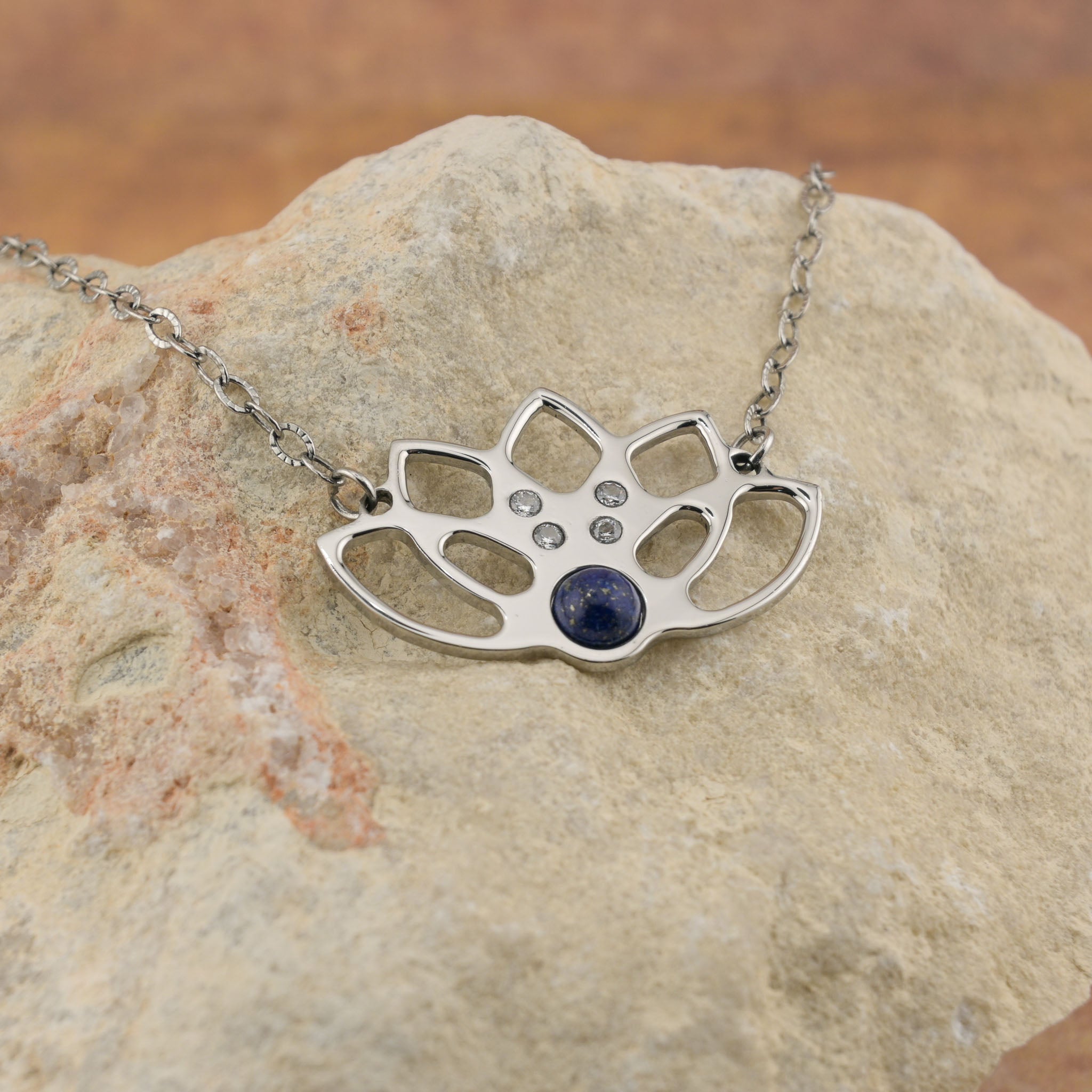 Loto aura con zirconia