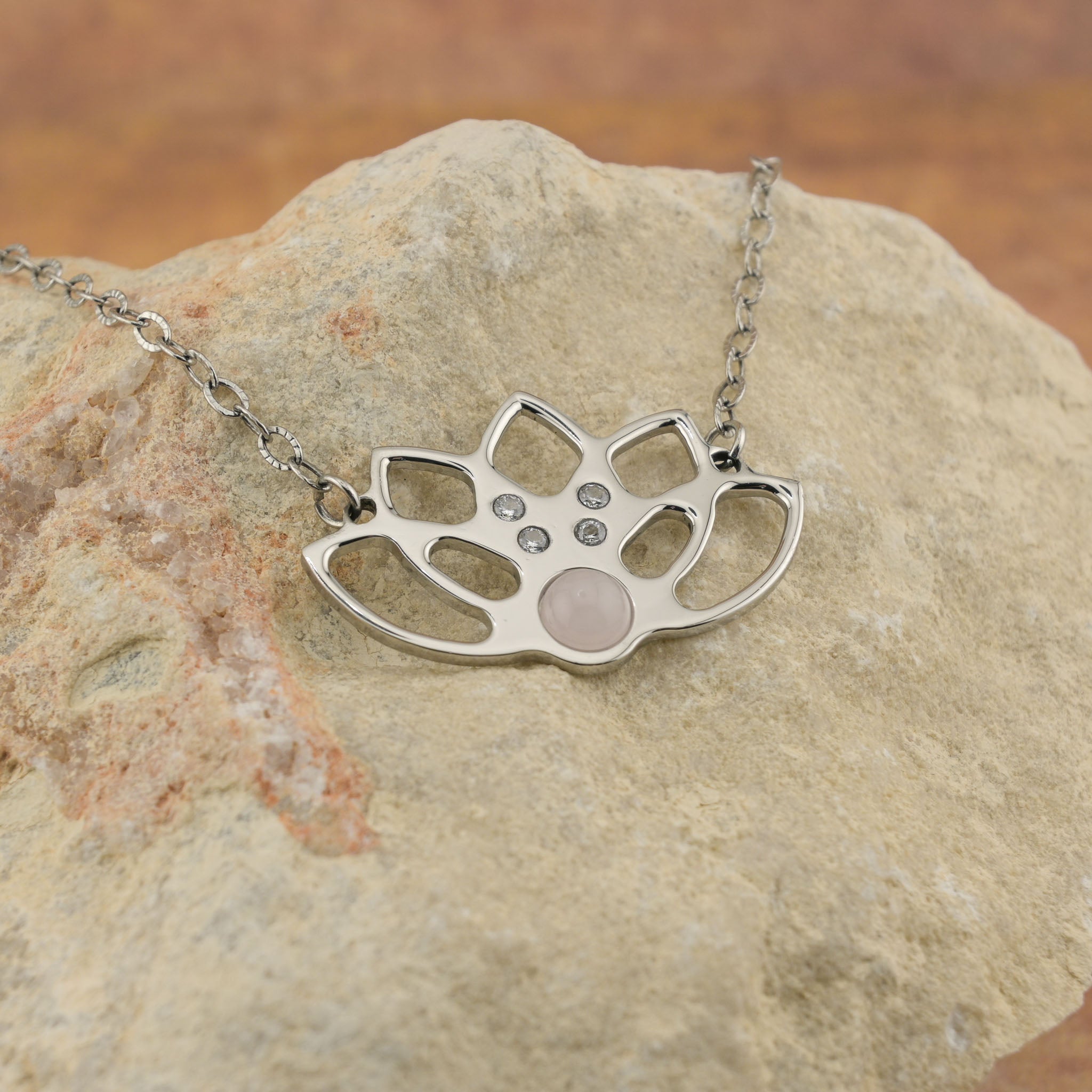 Loto aura con zirconia