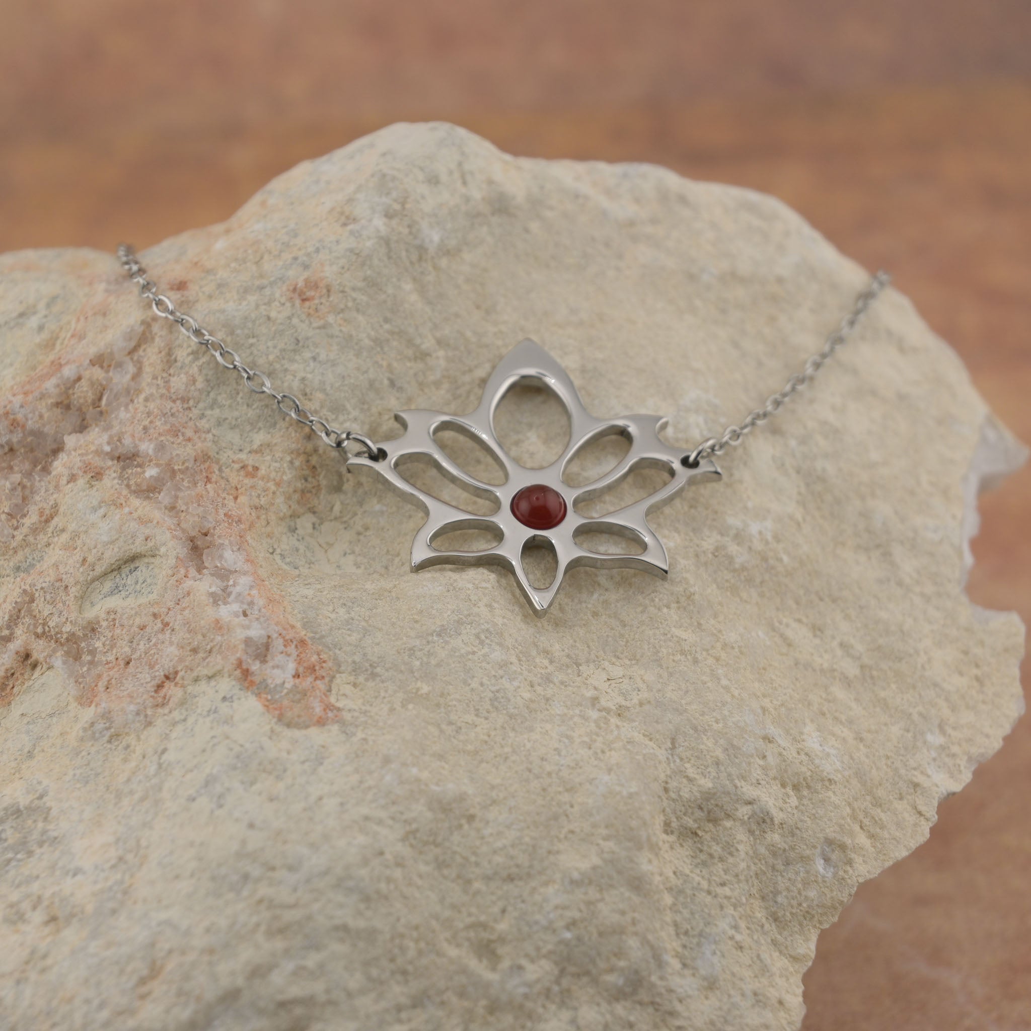 Loto con pietra naturale