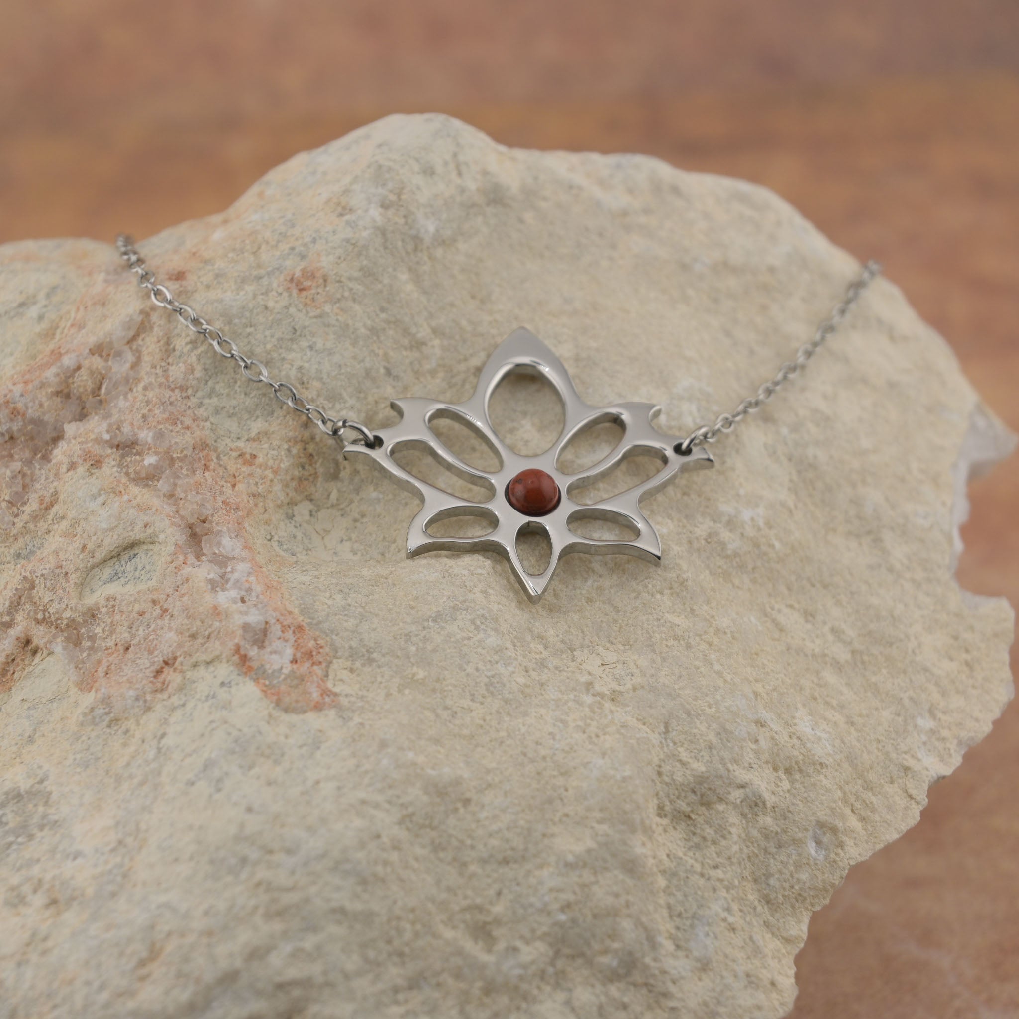 Loto con pietra naturale