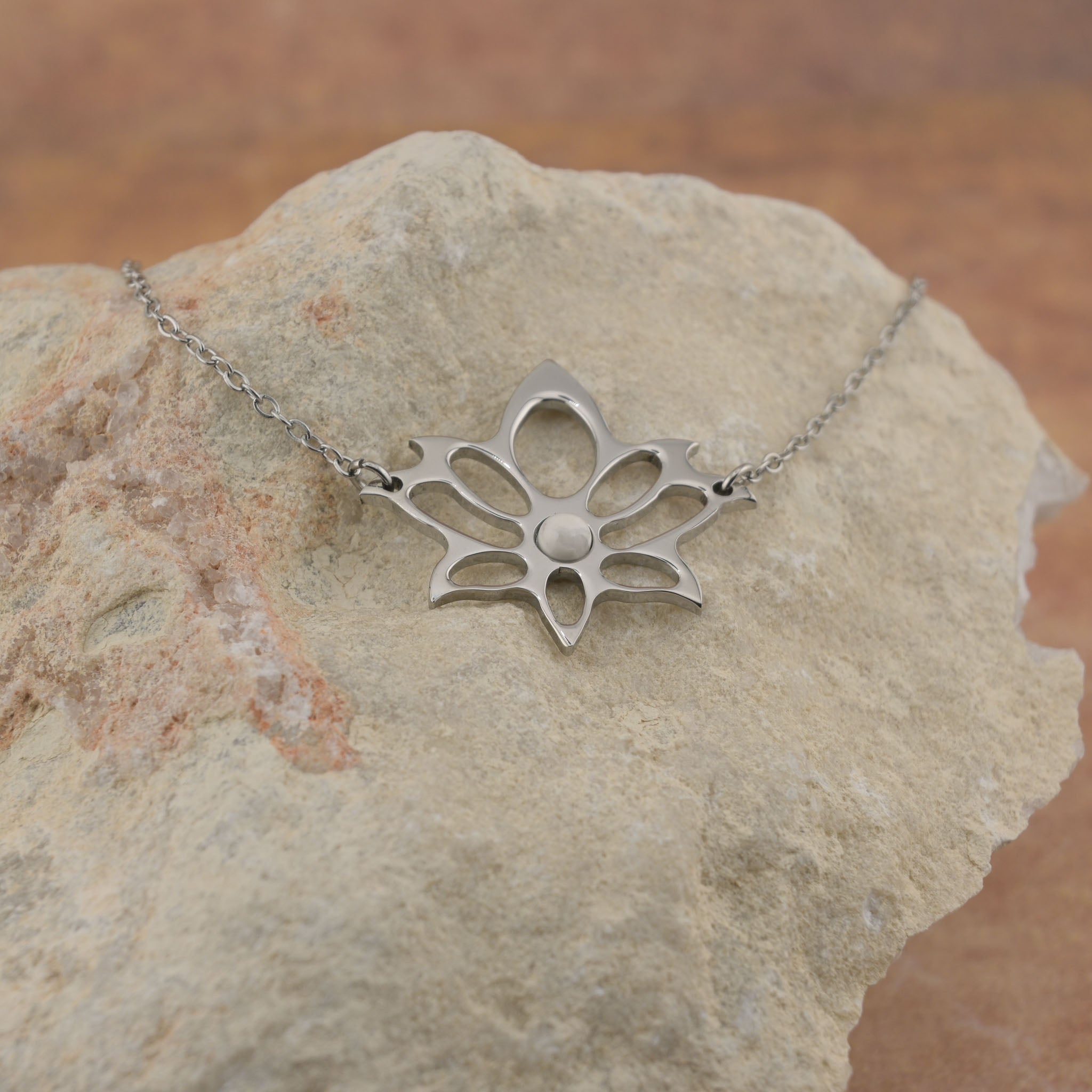 Loto con pietra naturale