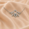 Collana Loto con pietra naturale