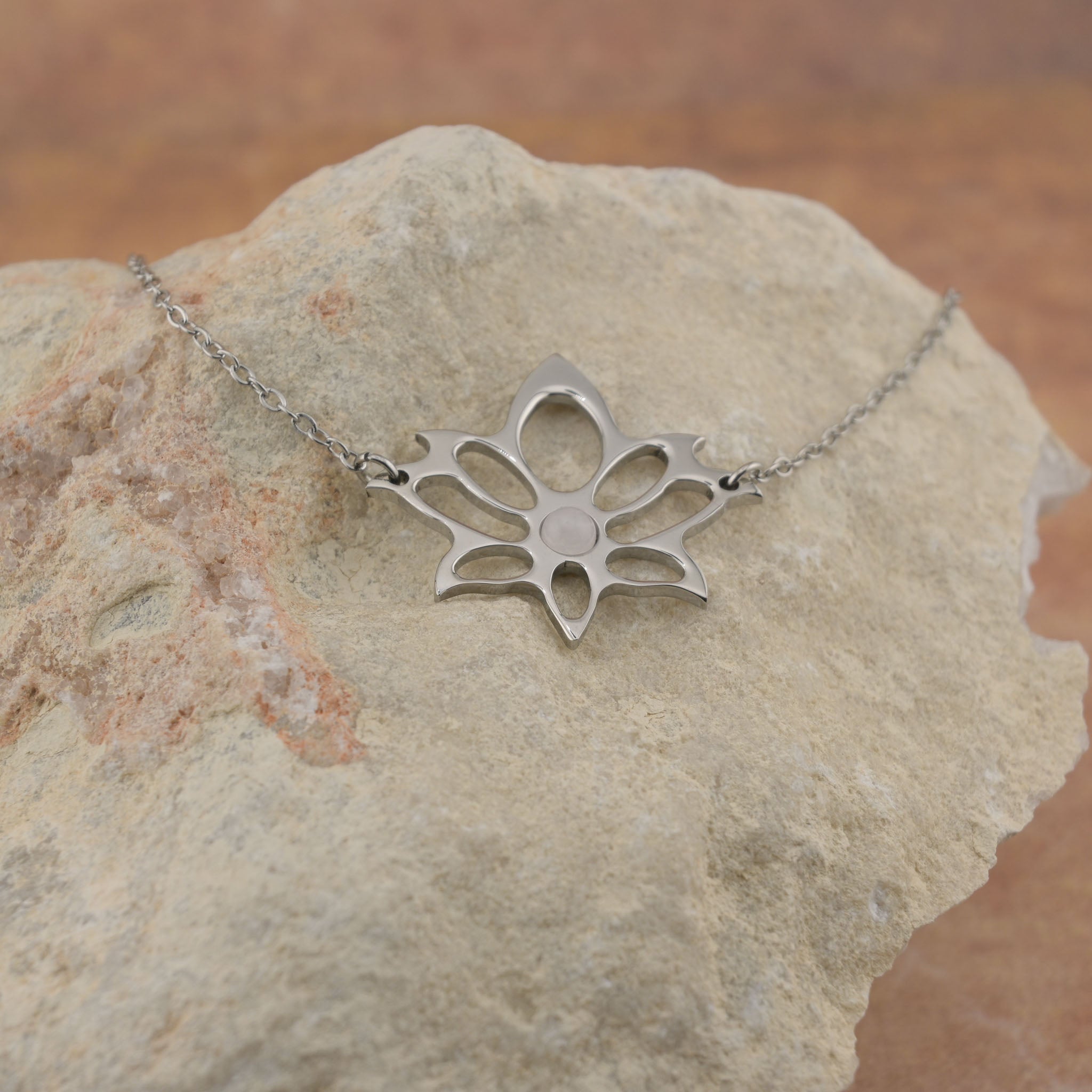 Loto con pietra naturale