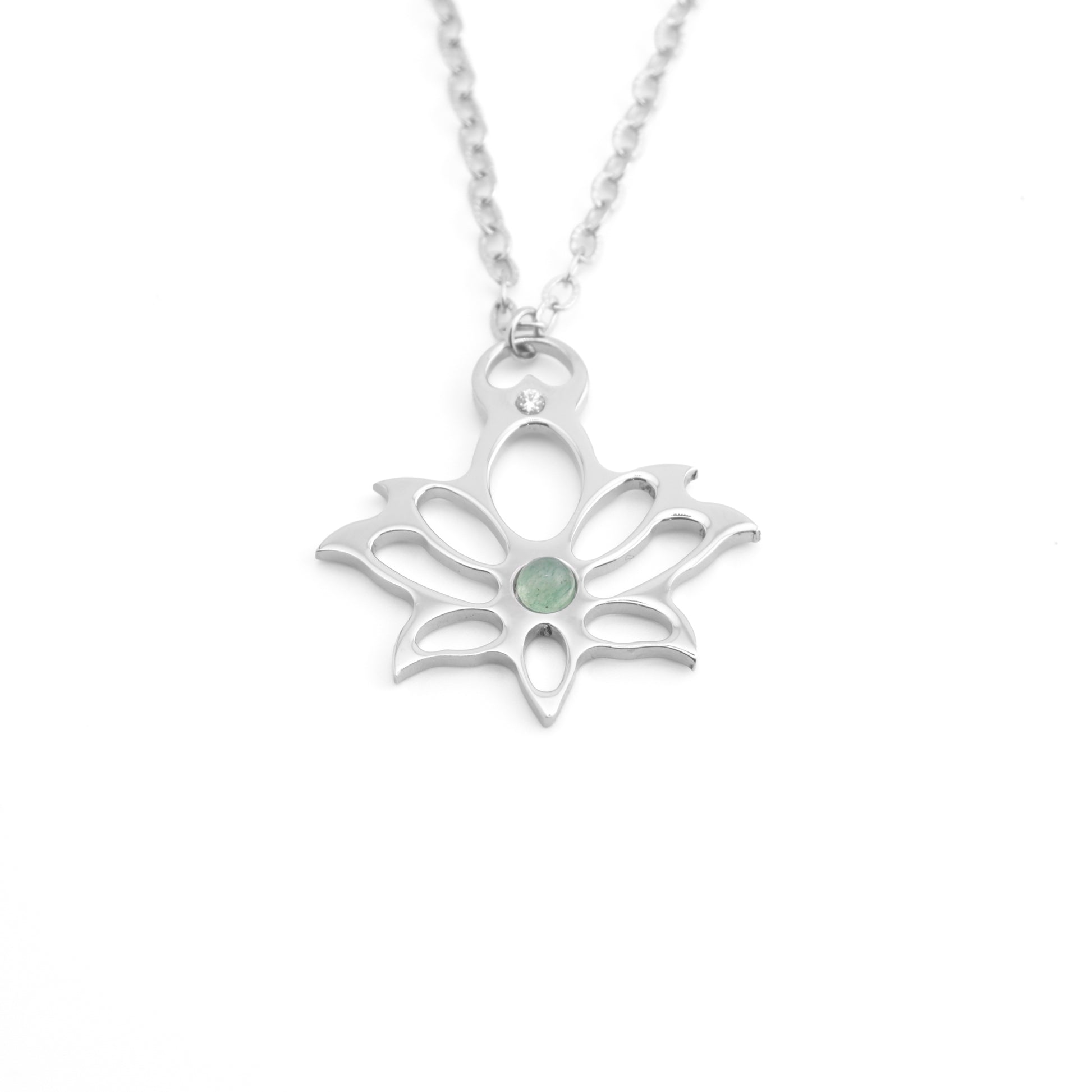 Modern Lotus Necklace - Large