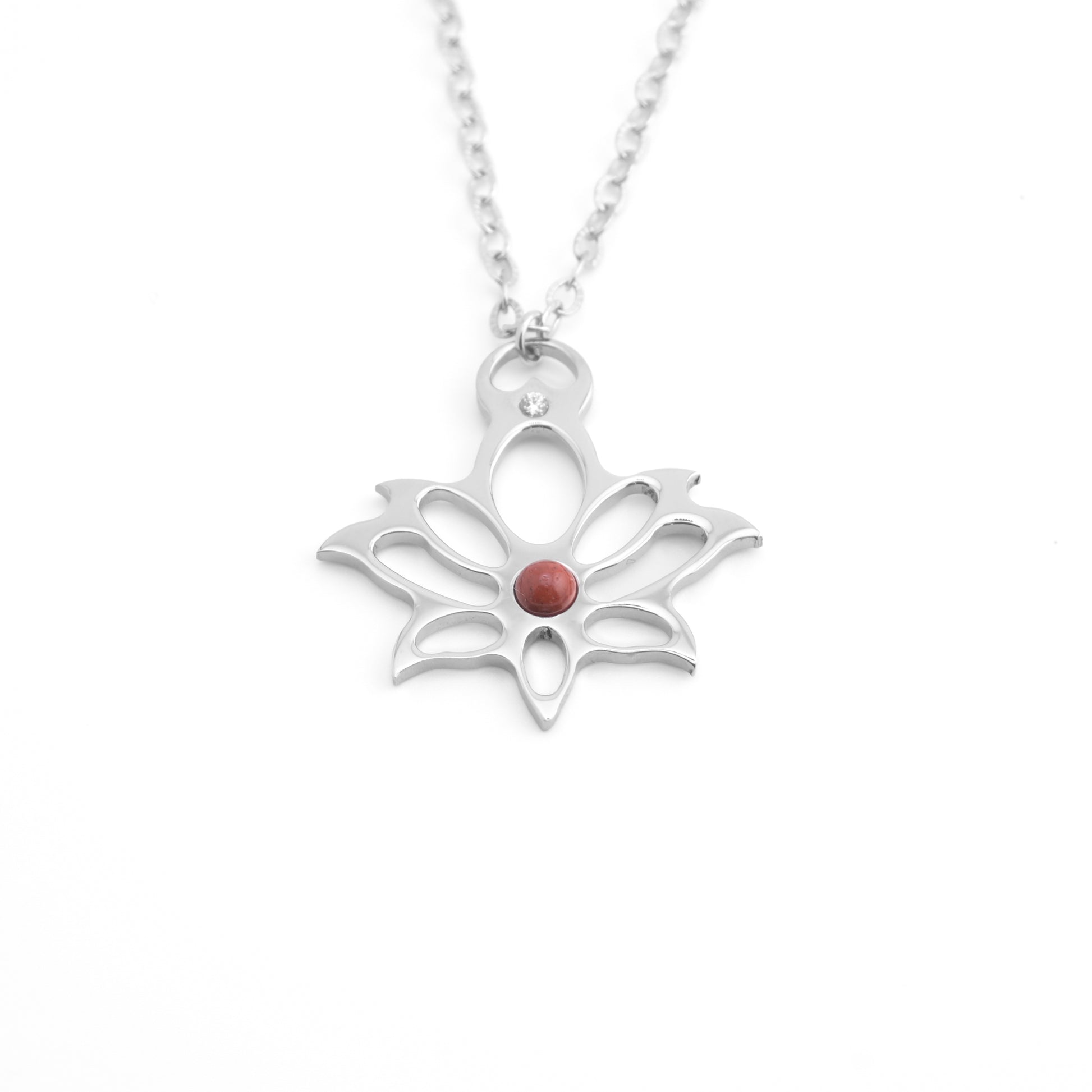 Modern Lotus Necklace - Large