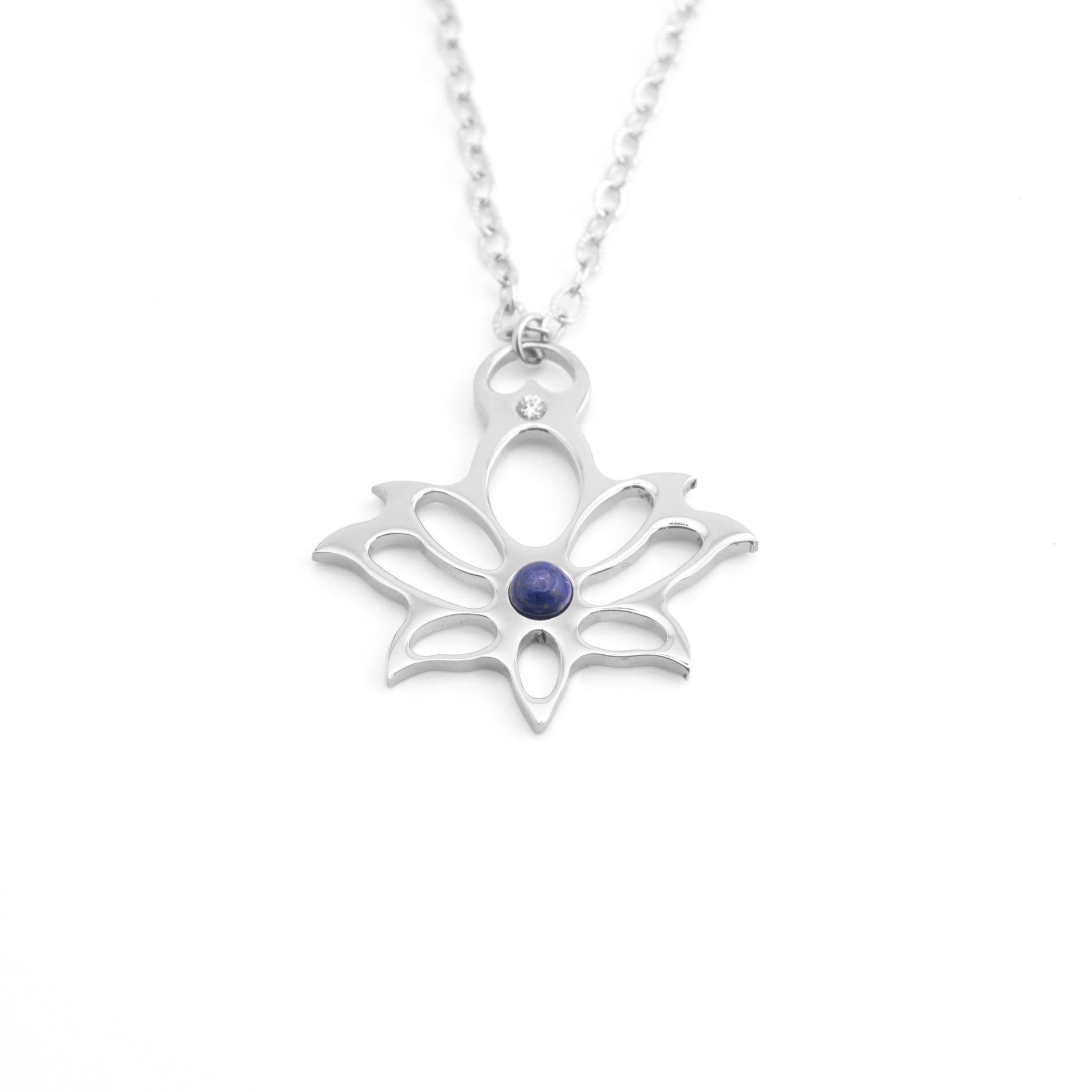 Modern Lotus Necklace - Large