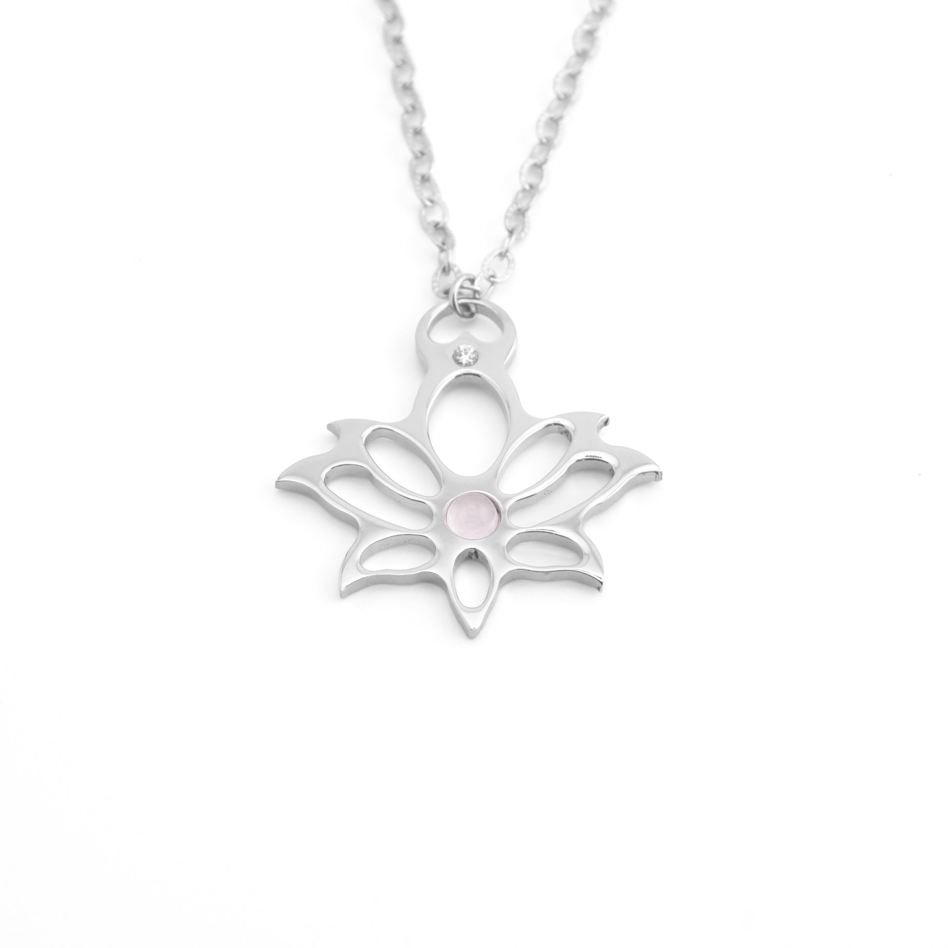 Modern Lotus Necklace - Large