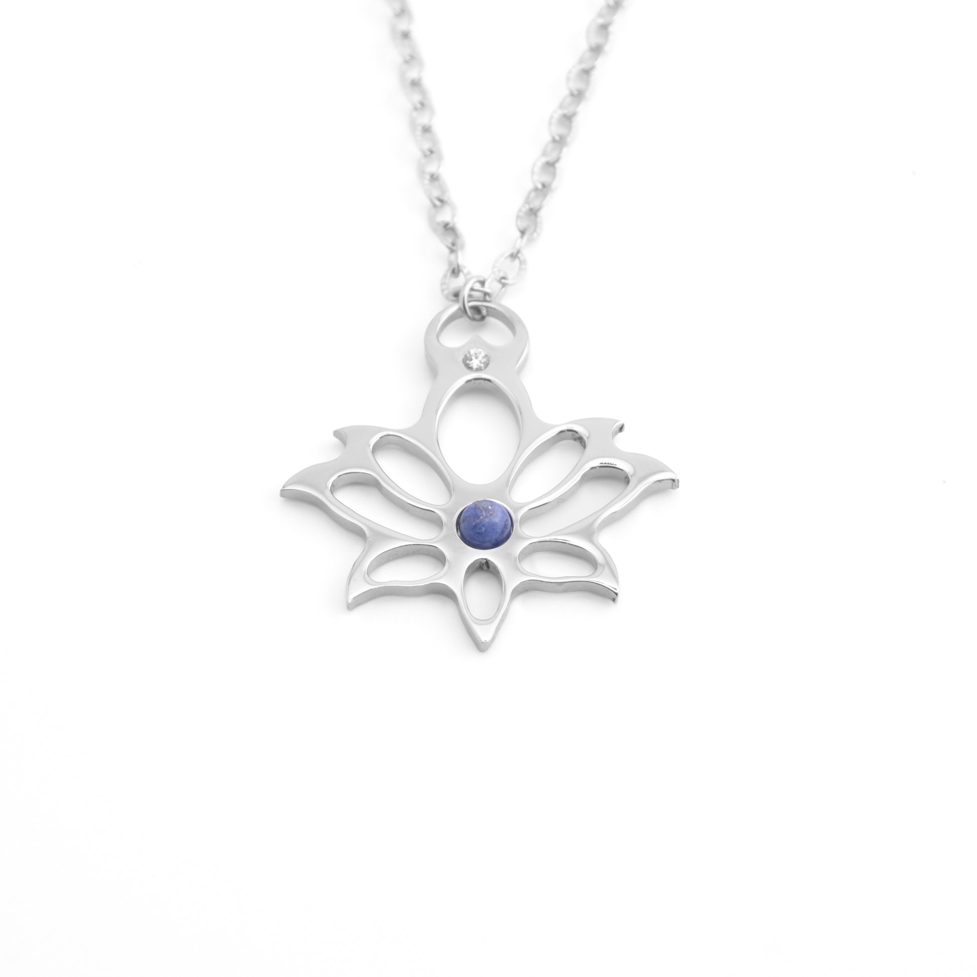Modern Lotus Necklace - Large