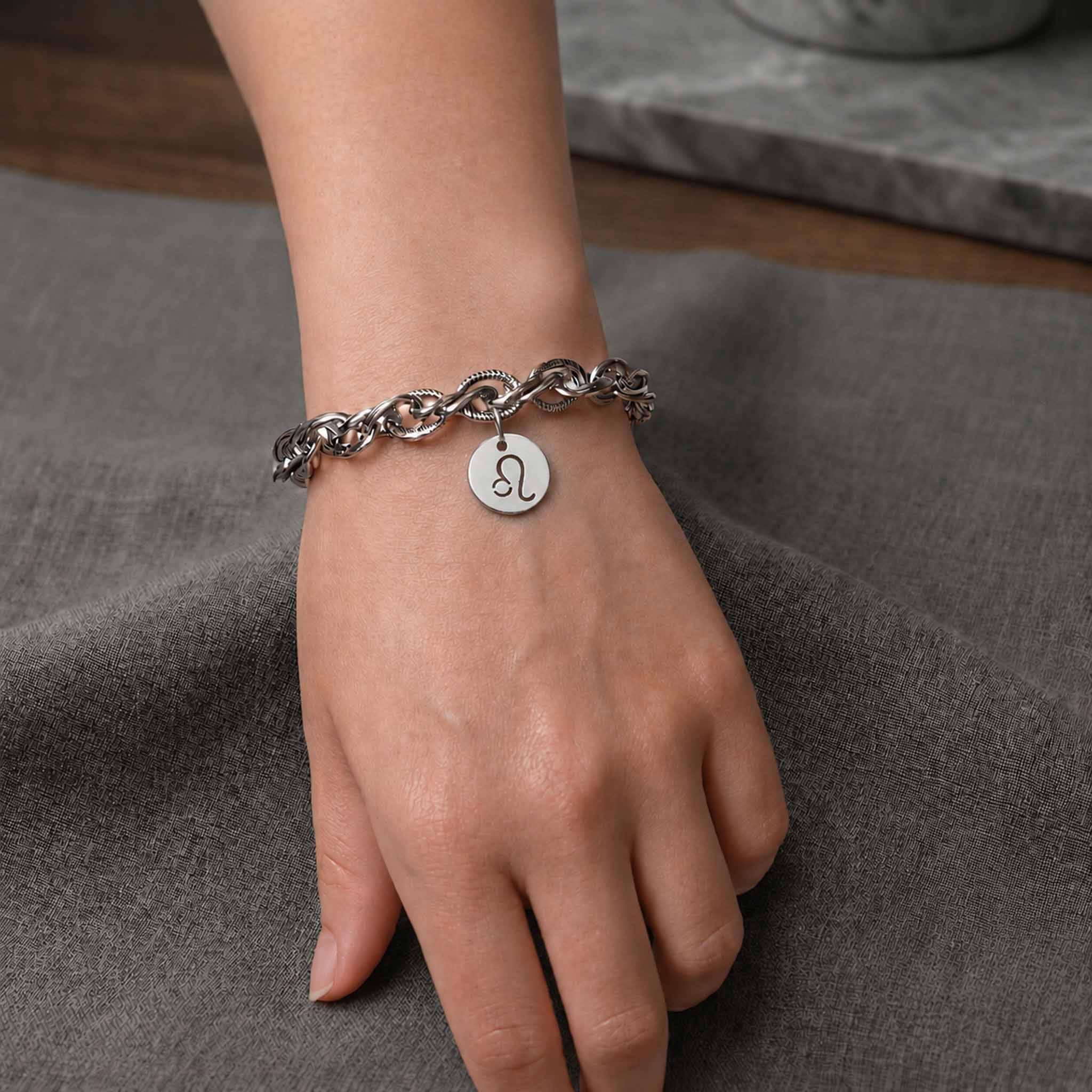 Bracciale Zodiaco: Segno Leone