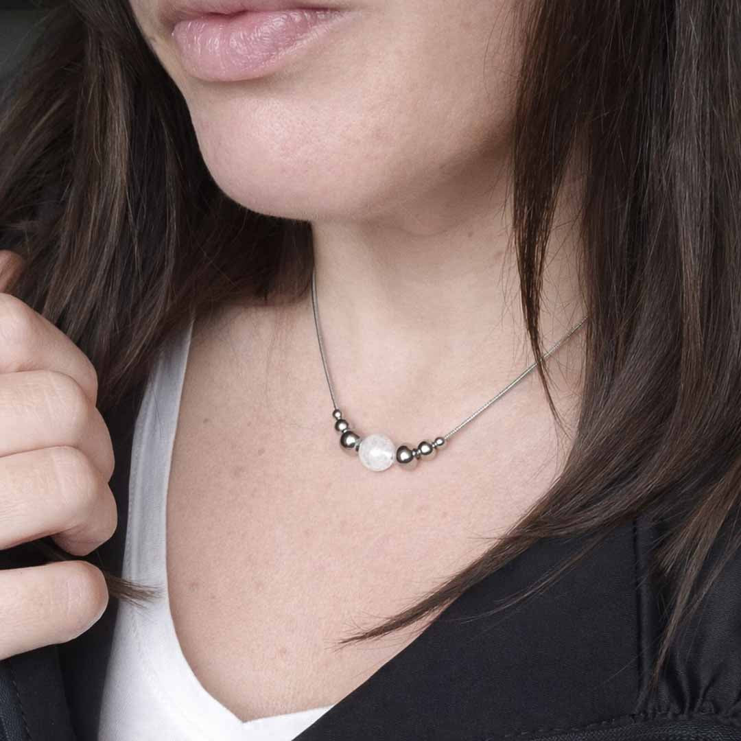 Sfera in quarzo crepitante