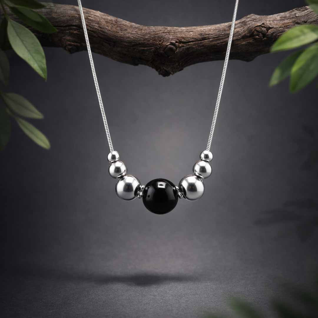 Sfera in Ossidiana nera