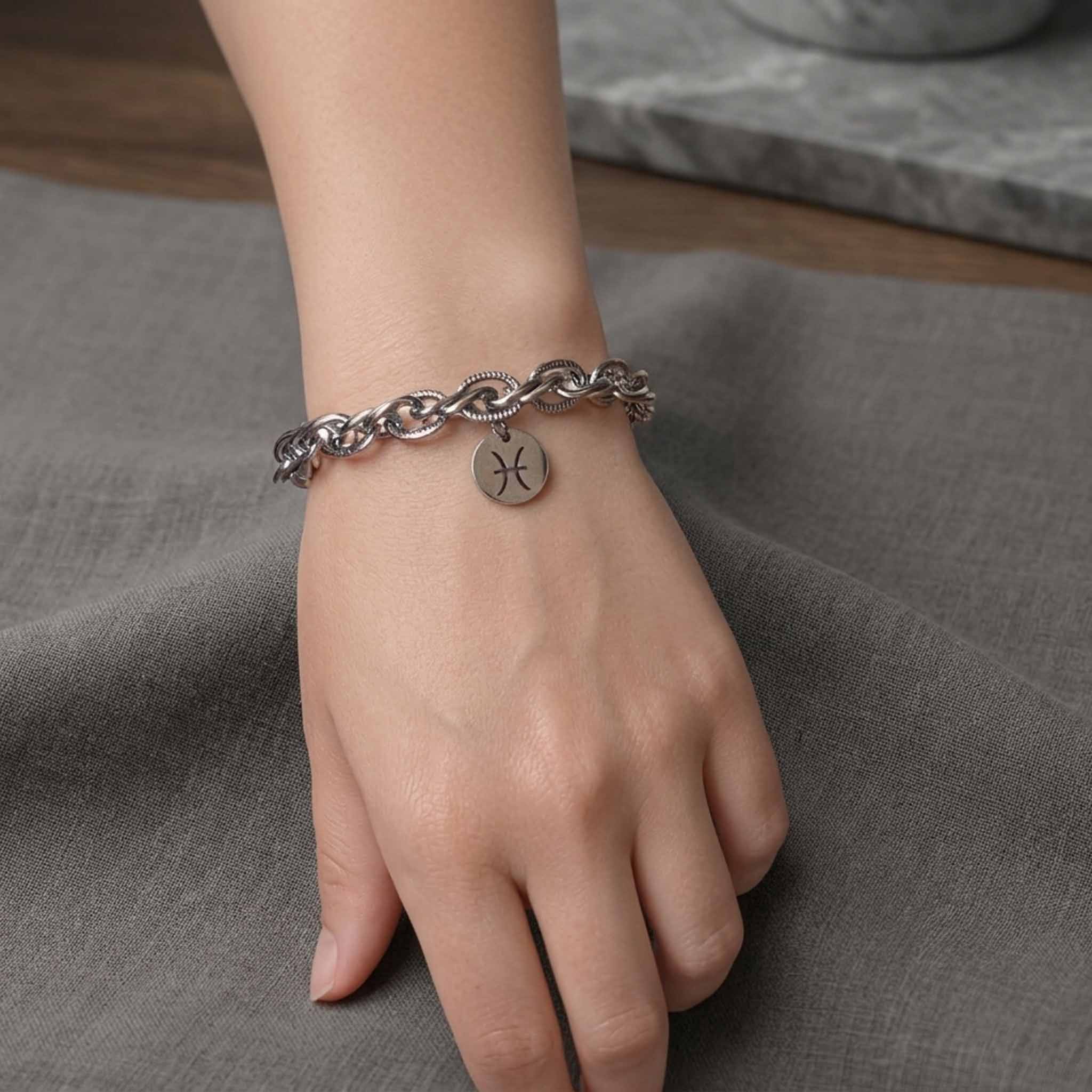 Bracciale Zodiaco: Segno Pesci