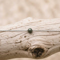 Collana con sfera in pietra naturale