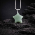 Collana Stella in Avventurina Verde naturale