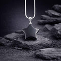 Collana Stella in Onice Nero naturale