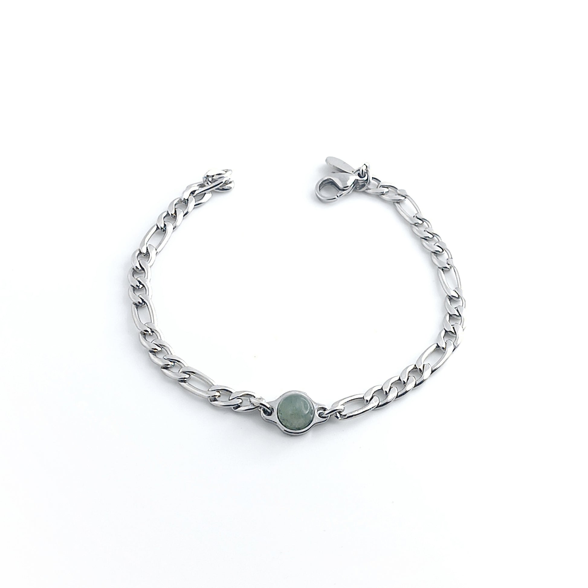 Bracciale con pietra centrale