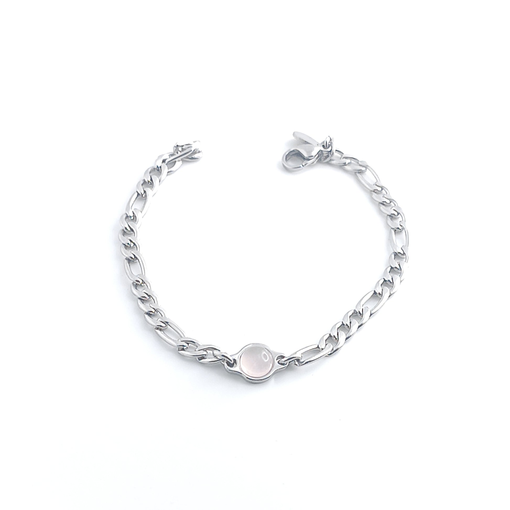 Bracciale con pietra centrale
