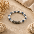 Bracciale Zeus con pietre naturali