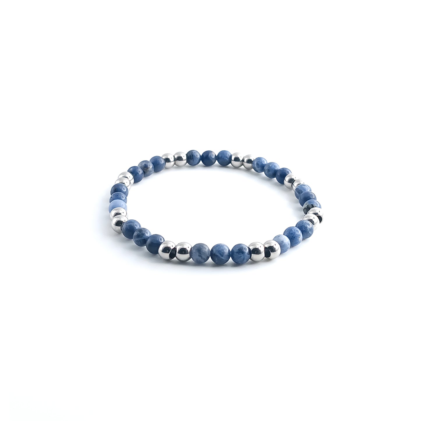 Cavigliera in Sodalite blu