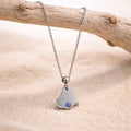 Collana Mini Cuore con pietra naturale
