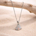 Collana Mini Cuore con pietra naturale