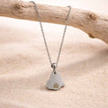 Collana Mini Cuore con pietra naturale