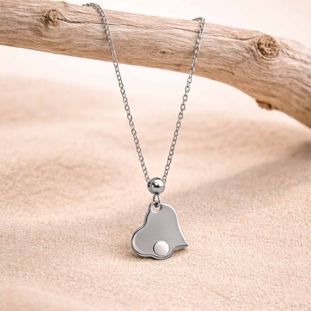 Mini cuore con pietra naturale