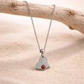 Collana Mini Cuore con pietra naturale