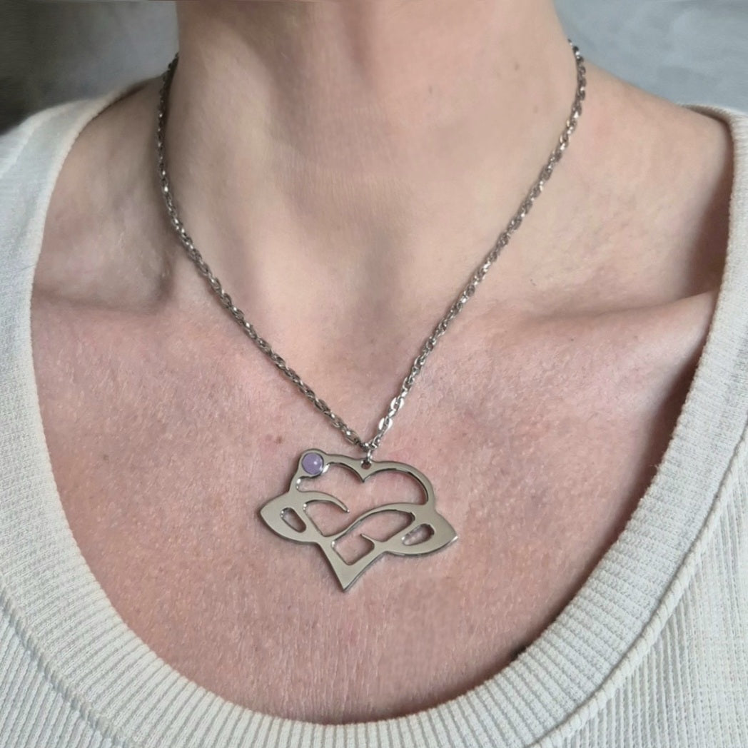 Collana con Cuore & Infinito