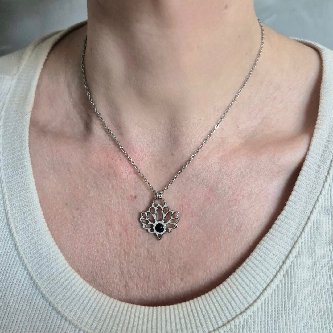 Collana con Loto classico - Mini