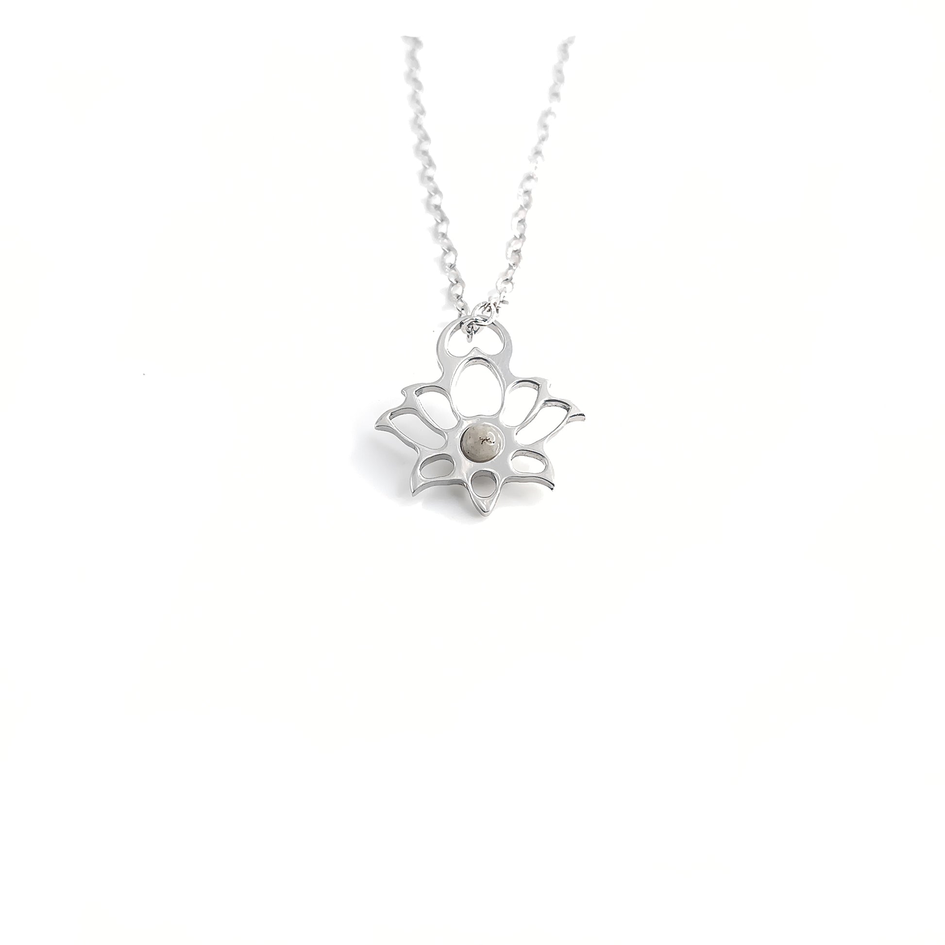 Collana con Loto moderno - Mini