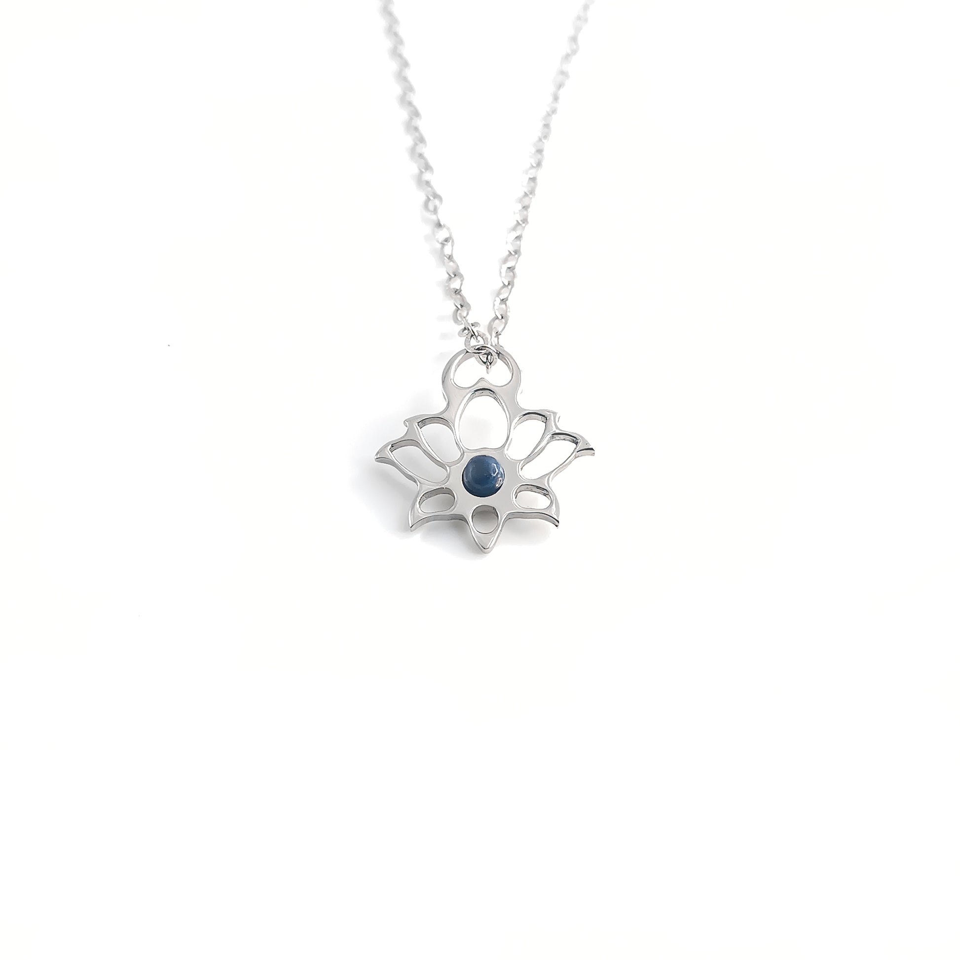 Collana con Loto moderno - Mini