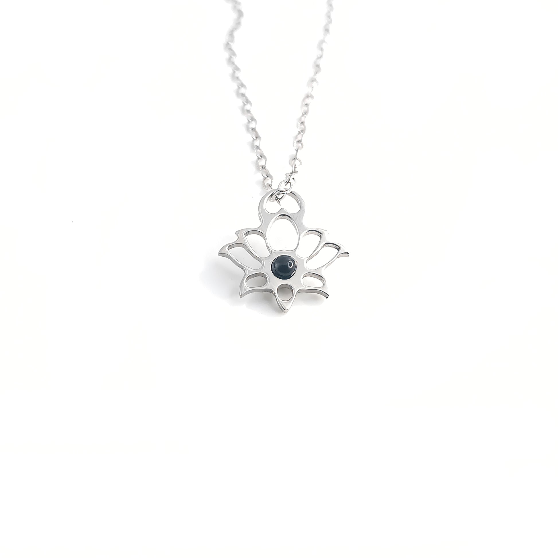 Collana con Loto moderno - Mini
