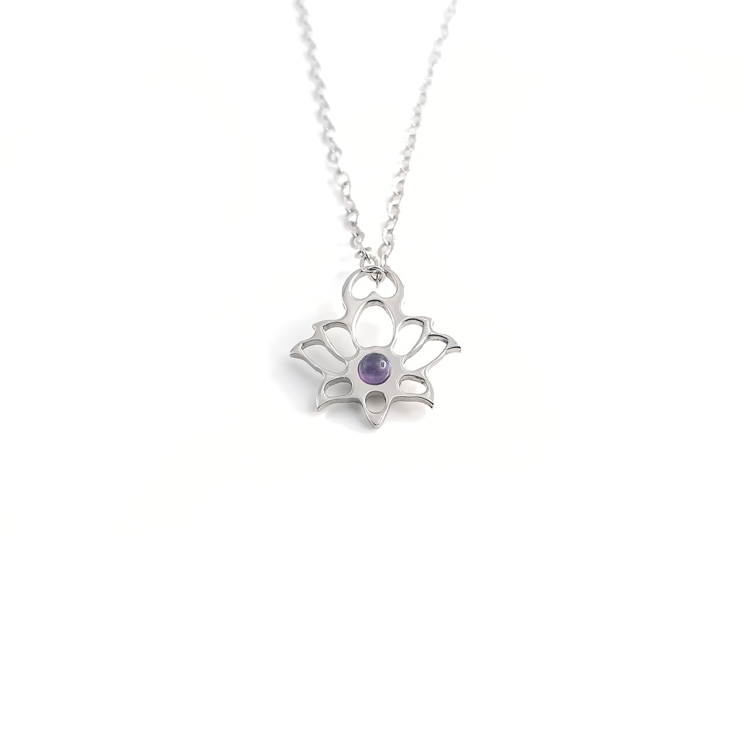 Collana con Loto moderno - Mini