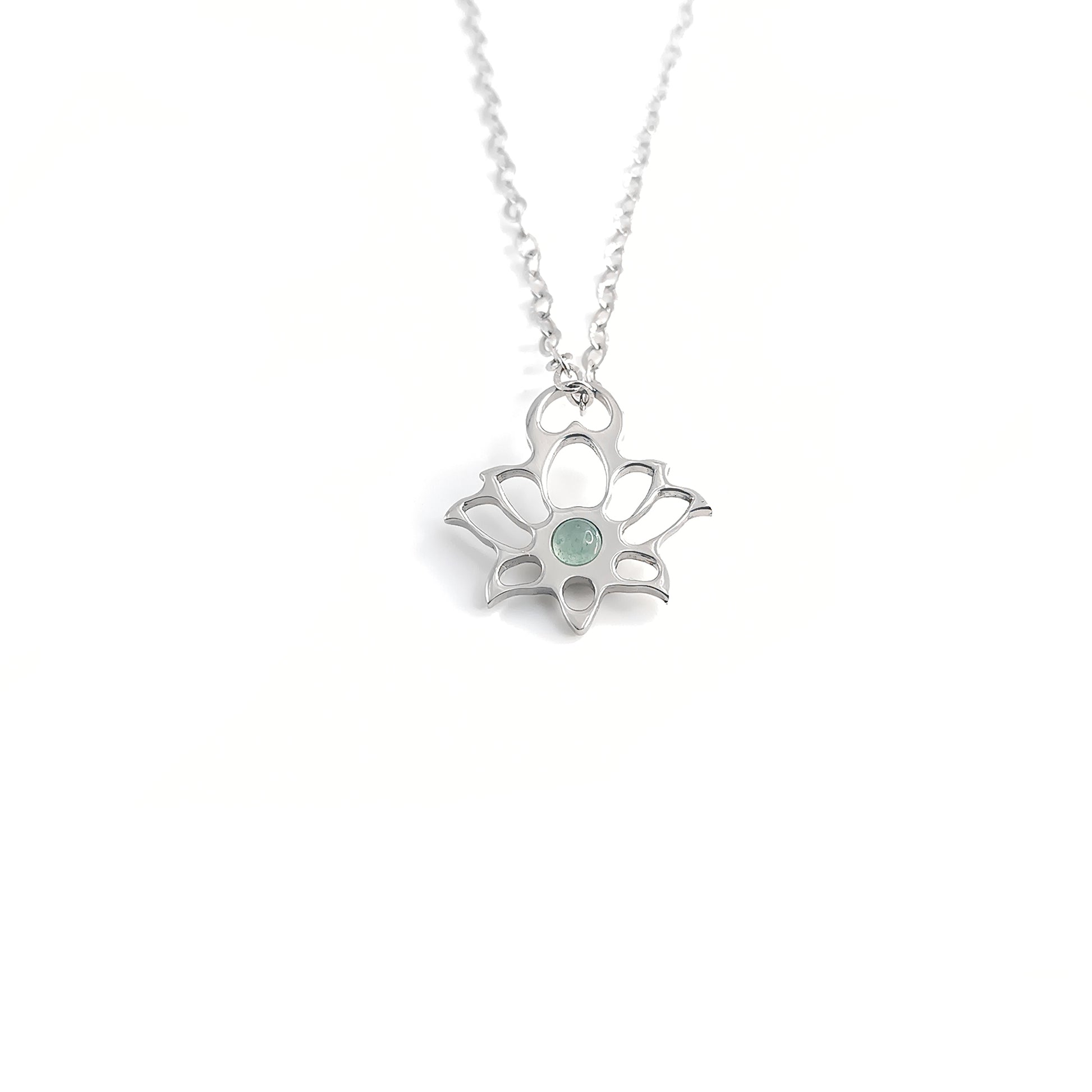 Collana con Loto moderno - Mini