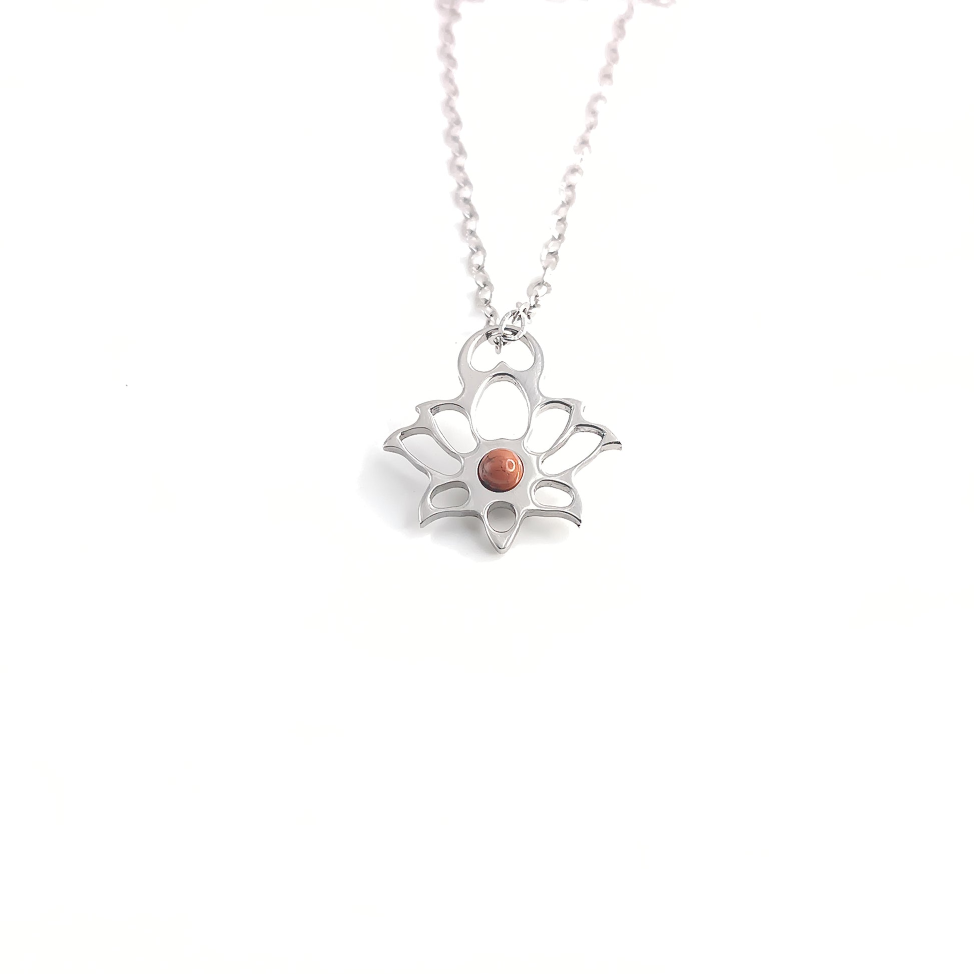Collana con Loto moderno - Mini