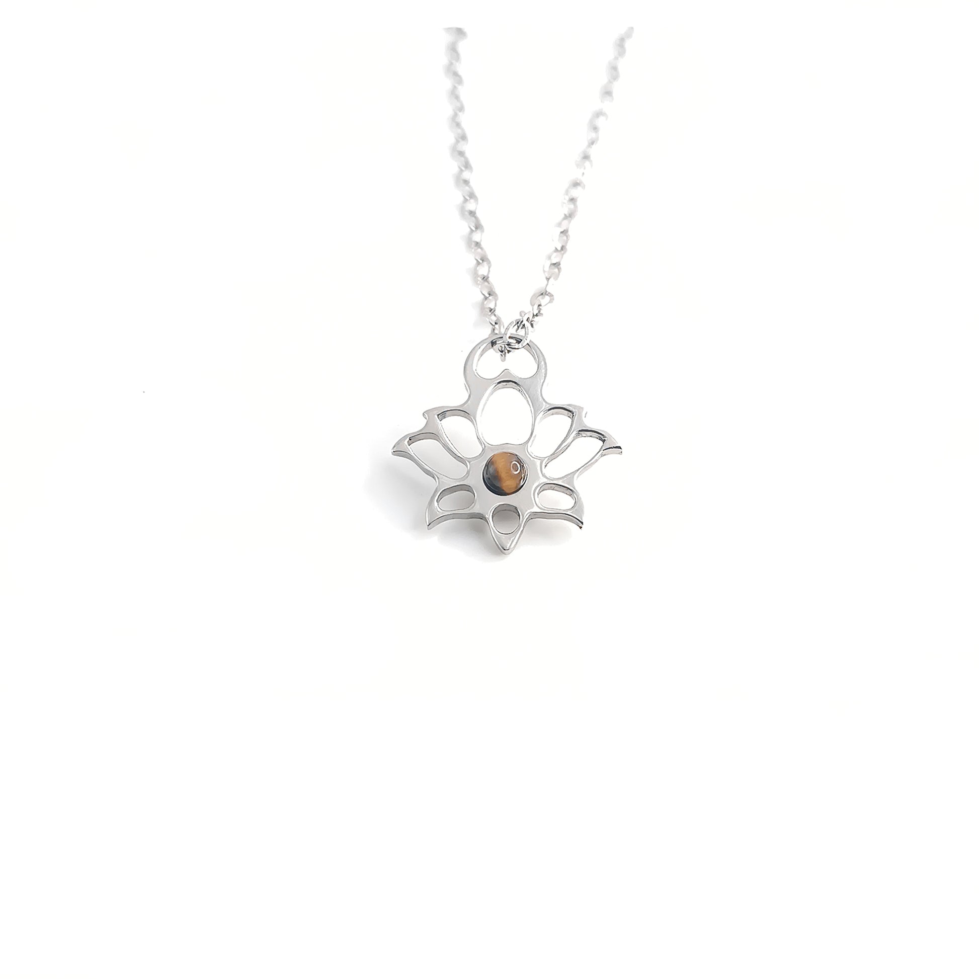 Collana con Loto moderno - Mini