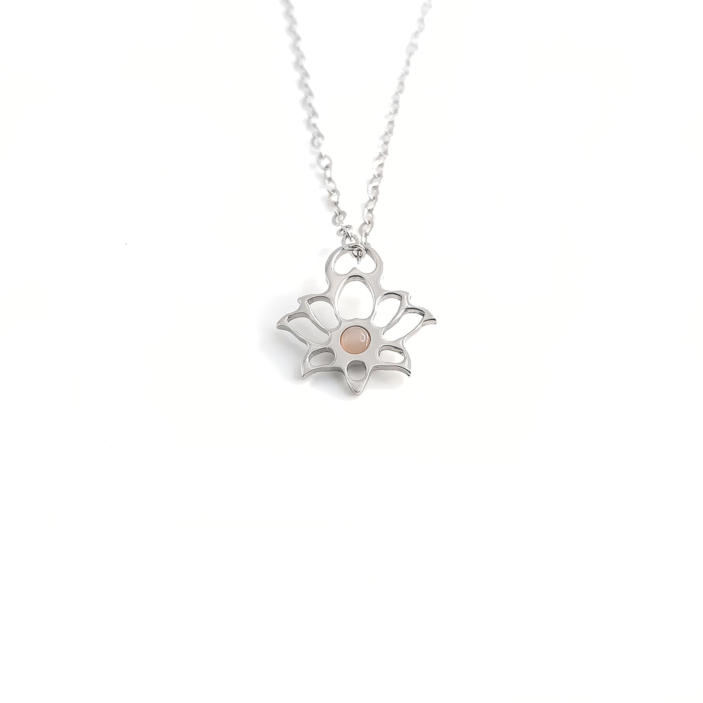 Collana con Loto moderno - Mini