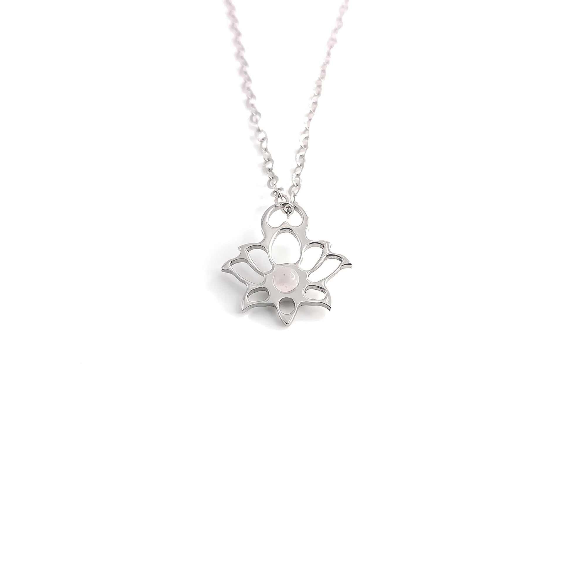 Collana con Loto moderno - Mini