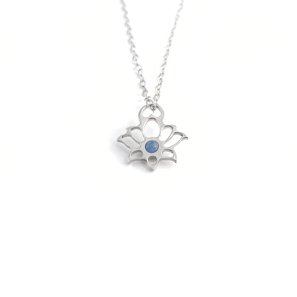 Collana con Loto moderno - Mini
