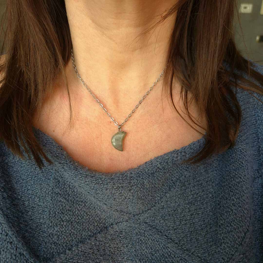 Moon Slice Necklace