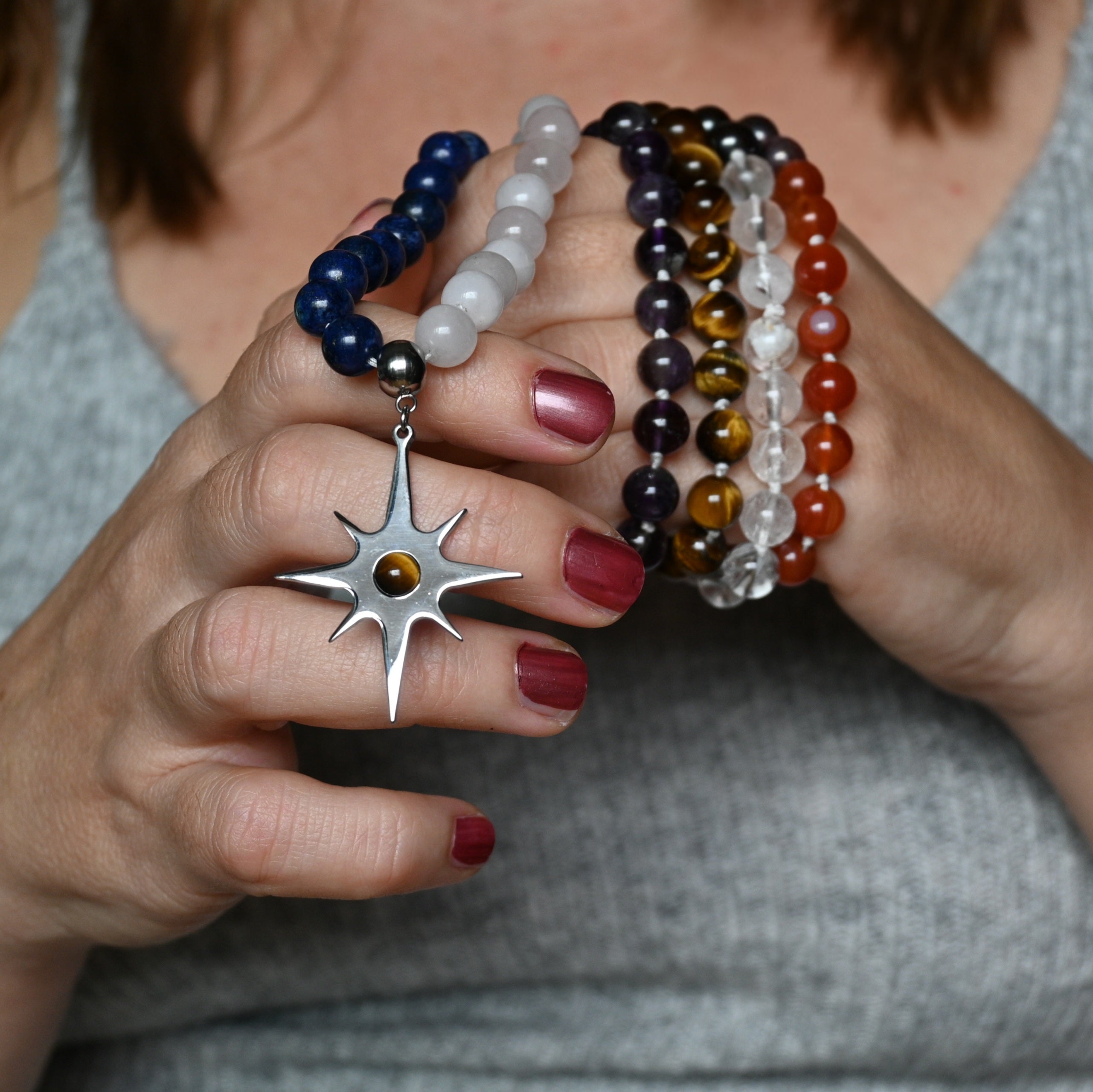 Equilibrio ed armonia dei 7 chakra (8 mm)