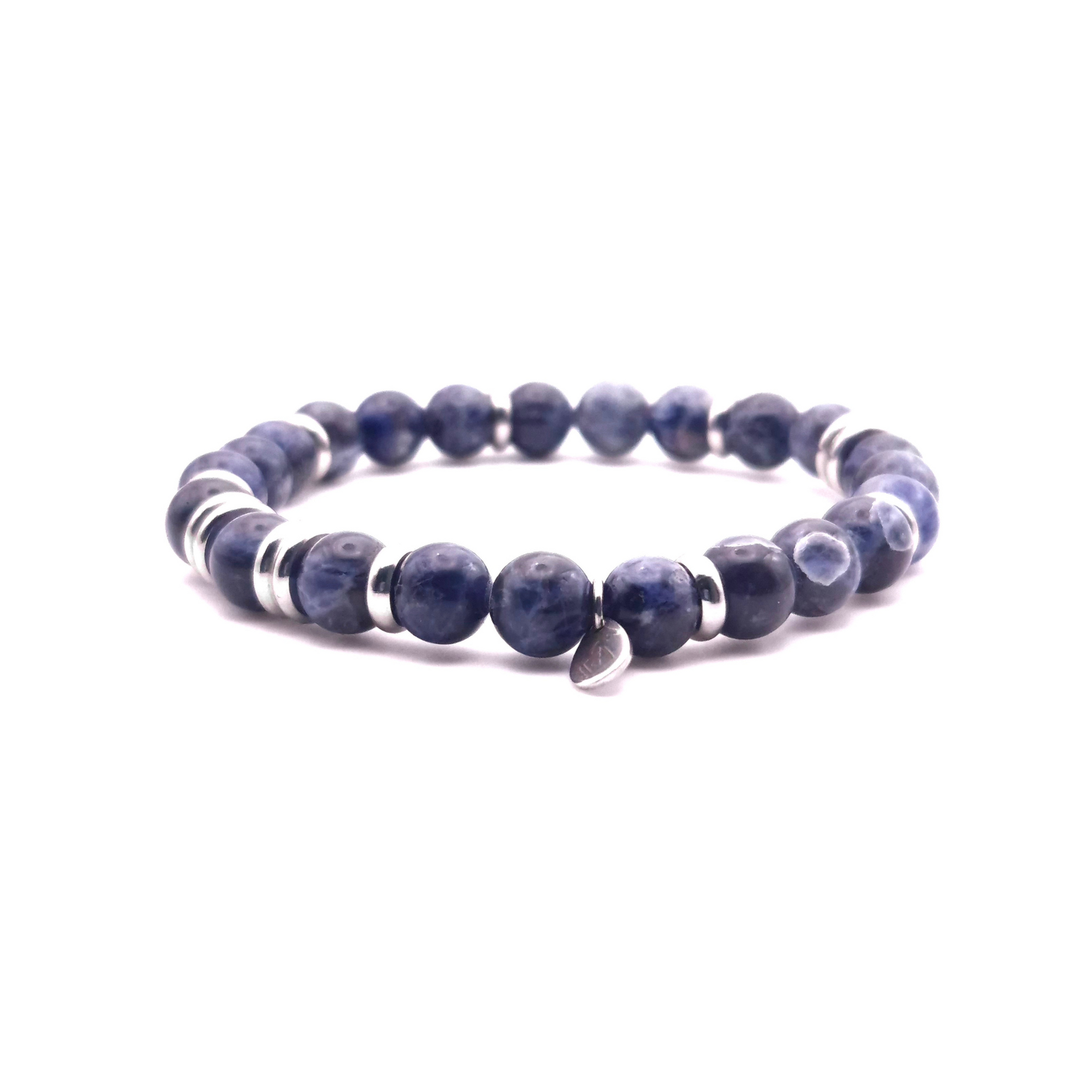 Lotus Flower &amp; Sodalite Bracelet